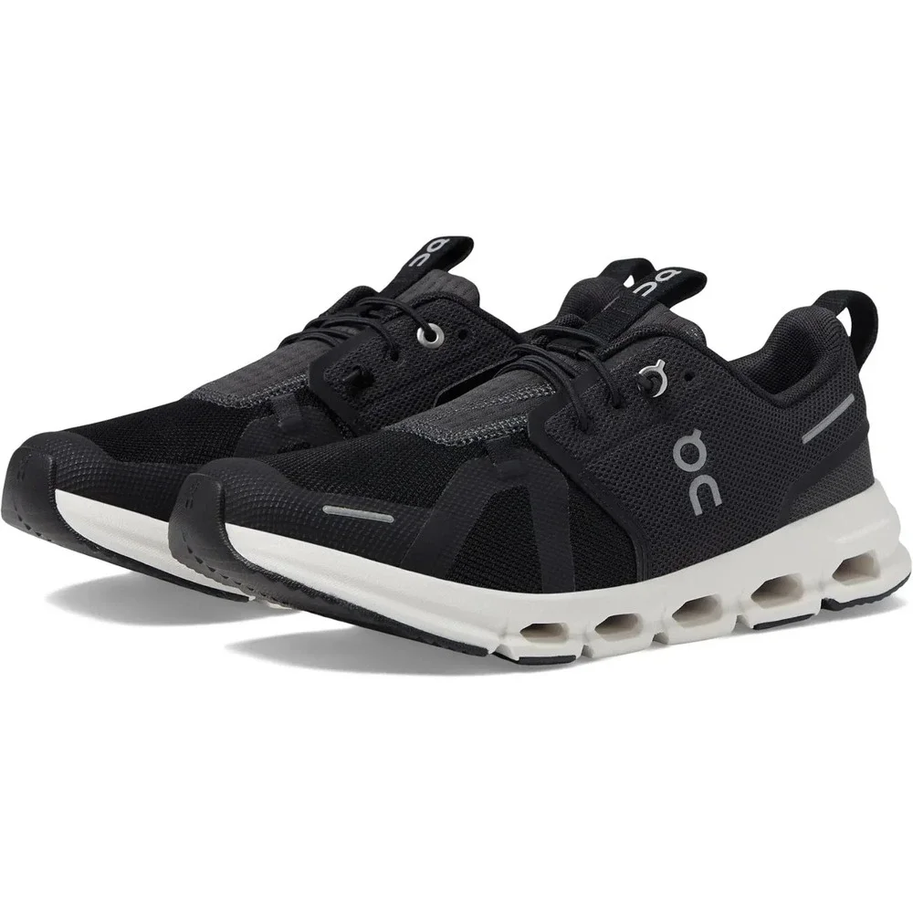 On Cloud Cloud Sky Big Kids Size 5Y Black/Eclipse Running Shoes NEW